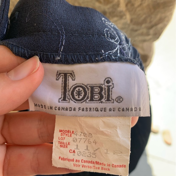 Vintage Tobi 2 piece skirt set - Picture 3 of 5